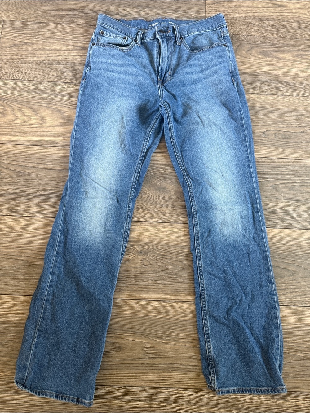 Old Navy Men's Medium Blue Bootcut Jeans